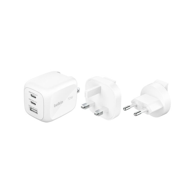 Belkin BoostCharge Pro Universaali Valkoinen AC Pikalataus Sisätila