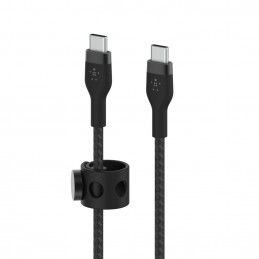 Belkin BOOST↑CHARGE PRO Flex USB-kaapeli USB 2.0 3 m USB C musta