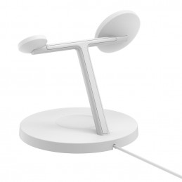 Belkin BoostCharge Pro Kuulokkeet, Älypuhelin, Älykello Valkoinen USB Langaton lataaminen Pikalataus Sisätila