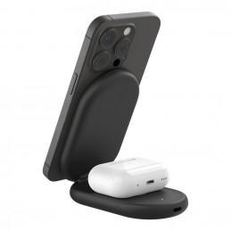 Belkin BoostCharge Kuulokkeet, Älypuhelin musta USB Langaton lataaminen Pikalataus Sisätila