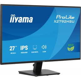 iiyama ProLite X2792HSU-B1 tietokoneen litteä näyttö 68,6 cm (27") 1920 x 1080 pikseliä Full HD LED musta