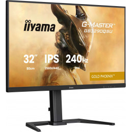 iiyama G-MASTER GB3290QSU-B1 tietokoneen litteä näyttö 80 cm (31.5") 2560 x 1440 pikseliä Quad HD LED musta