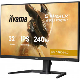 iiyama G-MASTER GB3290QSU-B1 tietokoneen litteä näyttö 80 cm (31.5") 2560 x 1440 pikseliä Quad HD LED musta