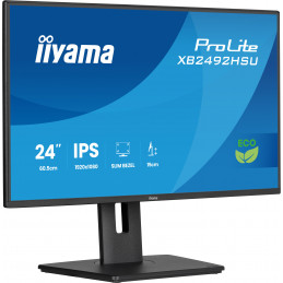 iiyama ProLite XB2492HSU-B1 tietokoneen litteä näyttö 61 cm (24") 1920 x 1080 pikseliä Full HD LED musta