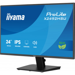 iiyama ProLite X2492HSU-B1 tietokoneen litteä näyttö 61 cm (24") 1920 x 1080 pikseliä Full HD LED musta