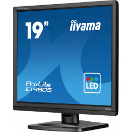 iiyama ProLite E1980S-B1 tietokoneen litteä näyttö 48,3 cm (19") 1280 x 1024 pikseliä VGA LED musta