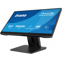 iiyama T2254MSC-B2AG tietokoneen litteä näyttö 54,6 cm (21.5") 1920 x 1080 pikseliä Full HD LED Kosketusnäyttö musta
