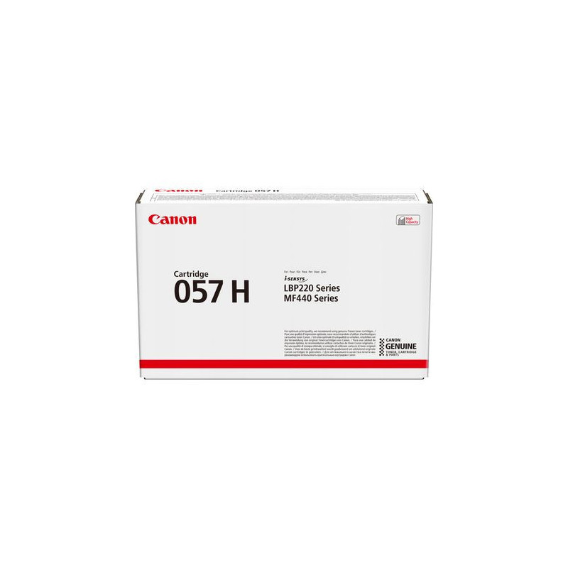 Canon 057H värikasetti 1 kpl Alkuperäinen musta