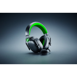Razer BlackShark V3 X HyperSpeed Kuulokkeet Langallinen & langaton Pääpanta Pelaaminen USB A-tyyppi Bluetooth musta, Vihreä