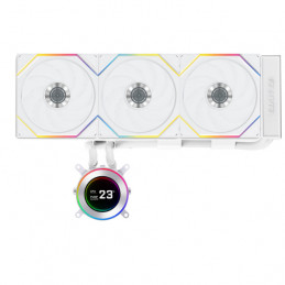 Lian Li GA II Hydroshift II LCD-C 360TL Suoritin All-in-one-nesteenjäähdytin 12 cm Valkoinen 1 kpl