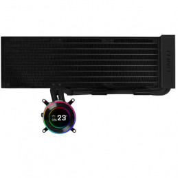 Lian Li GA II Hydroshift II LCD-C 360N Tietokonekotelo All-in-one-nesteenjäähdytin musta