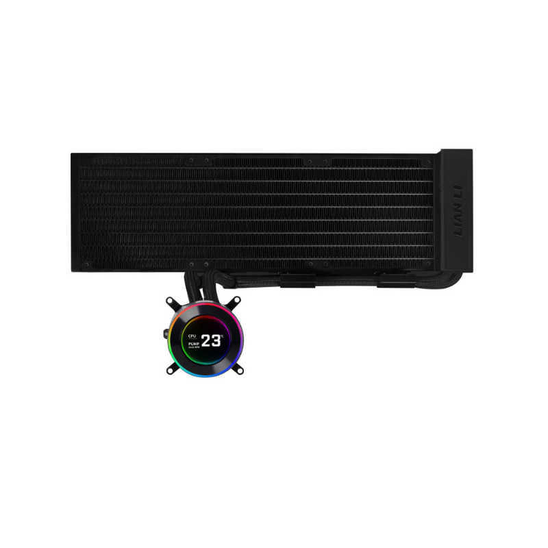 Lian Li GA II Hydroshift II LCD-C 360N Tietokonekotelo All-in-one-nesteenjäähdytin musta