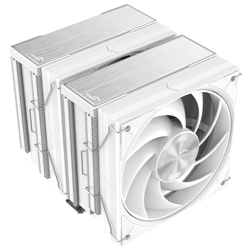 SAMA Gears A60W Suoritin Ilmanjäähdytin 12 cm Valkoinen 1 kpl