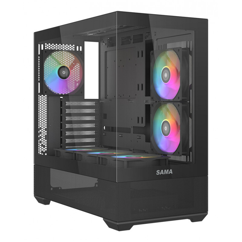 SAMA Gears V40 Midi Tower musta