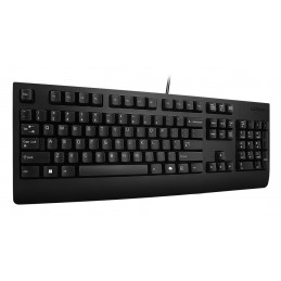 Lenovo 4Y41R64611 näppäimistö Koti  Toimisto USB Suomi, Ruotsi musta