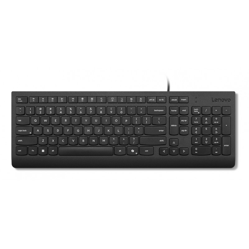 Lenovo 4Y41R64681 näppäimistö Koti  Toimisto USB Pohjoismainen musta