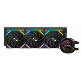 SAMA Gears Q60 Suoritin All-in-one-nesteenjäähdytin 12 cm musta 1 kpl