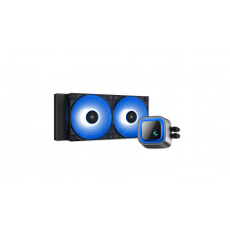 DeepCool LS520 Suoritin All-in-one-nesteenjäähdytin 12 cm musta 1 kpl