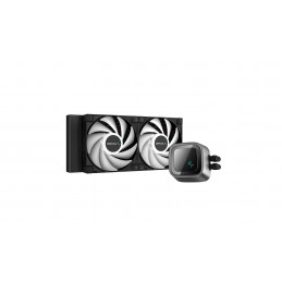 DeepCool LS520 Suoritin All-in-one-nesteenjäähdytin 12 cm musta 1 kpl