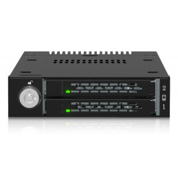 Icy Dock ToughArmor MB834MK-B V2 SSD-kotelo musta