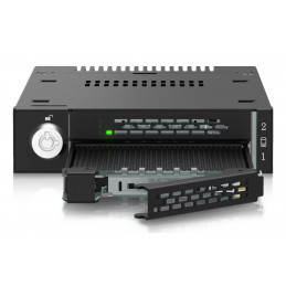 Icy Dock ToughArmor MB834MK-B V2 SSD-kotelo musta