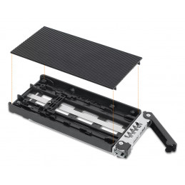 Icy Dock ToughArmor MB834MK-B V2 SSD-kotelo musta