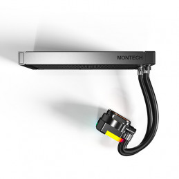 Montech HyperFlow ARGB 240 Suoritin All-in-one-nesteenjäähdytin 12 cm musta 1 kpl