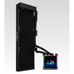 Lian Li HydroShift II LCD-S 360 Fanless Suoritin Nestejäähdytyspakkaus 1 kpl