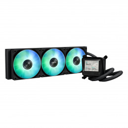 ASUS MAX GAMING LC 360 ARGB LCD Suoritin All-in-one-nesteenjäähdytin 12 cm musta