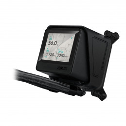 ASUS MAX GAMING LC 360 ARGB LCD Suoritin All-in-one-nesteenjäähdytin 12 cm musta