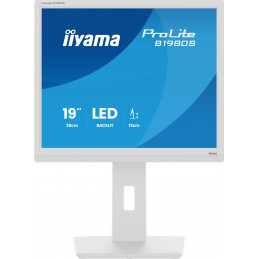 iiyama ProLite B1980S-W1 tietokoneen litteä näyttö 48,3 cm (19") 1280 x 1024 pikseliä SVGA LED Valkoinen