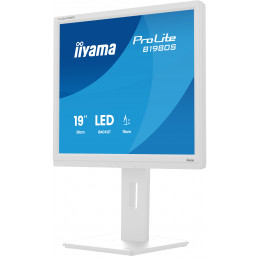 iiyama ProLite B1980S-W1 tietokoneen litteä näyttö 48,3 cm (19") 1280 x 1024 pikseliä SVGA LED Valkoinen
