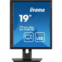 iiyama ProLite B1980S-B1 tietokoneen litteä näyttö 48,3 cm (19") 1280 x 1024 pikseliä VGA LED musta