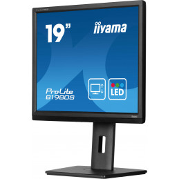 iiyama ProLite B1980S-B1 tietokoneen litteä näyttö 48,3 cm (19") 1280 x 1024 pikseliä VGA LED musta