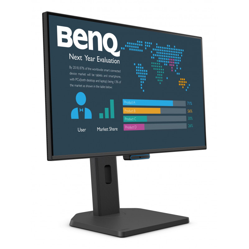 BenQ BL2490TC tietokoneen litteä näyttö 60,5 cm (23.8") 1920 x 1080 pikseliä Full HD LCD musta