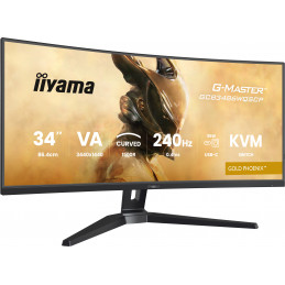 iiyama G-MASTER GCB3486WQSCP-B1 tietokoneen litteä näyttö 86,4 cm (34") 3440 x 1440 pikseliä UltraWide Quad HD musta