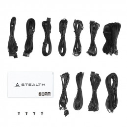 Chieftec Stealth 1200W Vega M Series SPX-1200-FC 80+ Platin virtalähdeyksikkö 24-pin ATX ATX musta