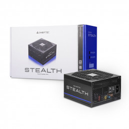 Chieftec Stealth 1000W Vega M Series SPX-1000-FC 80+ Platin virtalähdeyksikkö 24-pin ATX ATX musta