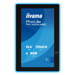 iiyama TW1625LASC-B3PNR kokoustilanäyttö 39,6 cm (15.6") 1920 x 1080 pikseliä LED 802.11a, 802.11b, 802.11g, Wi-Fi 4 (802.11n),