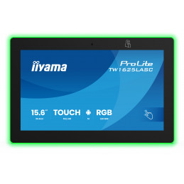 iiyama TW1625LASC-B3PNR kokoustilanäyttö 39,6 cm (15.6") 1920 x 1080 pikseliä LED 802.11a, 802.11b, 802.11g, Wi-Fi 4 (802.11n),