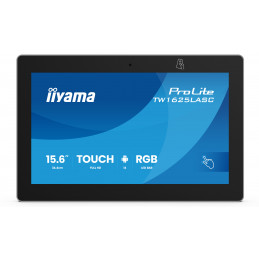 iiyama TW1625LASC-B3PNR kokoustilanäyttö 39,6 cm (15.6") 1920 x 1080 pikseliä LED 802.11a, 802.11b, 802.11g, Wi-Fi 4 (802.11n),