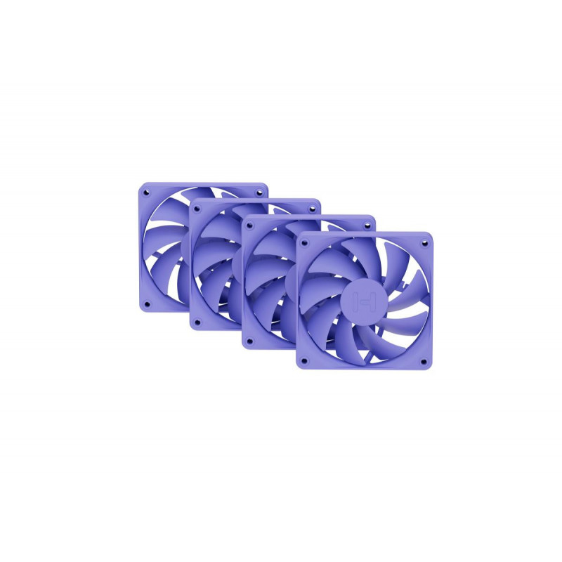 HYTE FAN- -FA12-TM-4 Tietokoneen jäähdytysjärjestelmä Suoritin Tuuletin 12 cm Violetti 4 kpl