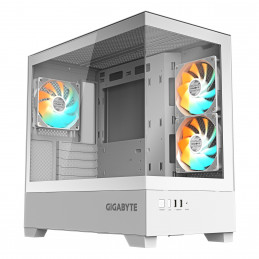 GIGABYTE C201 PANORAMIC ICE Midi Tower Valkoinen