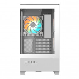 GIGABYTE C201 PANORAMIC ICE Midi Tower Valkoinen