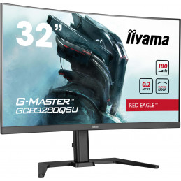 iiyama G-MASTER GCB3280QSU-B2 tietokoneen litteä näyttö 80 cm (31.5") 2560 x 1440 pikseliä Dual QHD LED musta