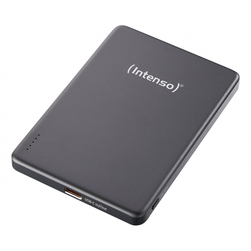 Intenso MW5000 Litium polymeeri (LiPo) 5000 mAh Langaton lataaminen Harmaa