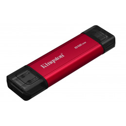 Kingston Technology Dual Portable 512 GB USB Type-A   USB Type-C 3.2 Gen 2 (3.1 Gen 2) musta, Punainen