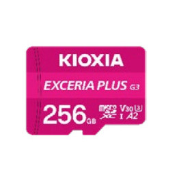 Kioxia EXCERIA PLUS G3 256 GB MicroSDXC UHS-I Luokka 10