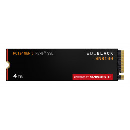 SanDisk WD_BLACK SN8100 NVMe 8 TB M.2 PCI Express 5.0 TLC 3D NAND