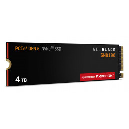SanDisk WD_BLACK SN8100 NVMe 8 TB M.2 PCI Express 5.0 TLC 3D NAND